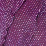 Embellished Ruffle Mini Dress in Plum - Image 5