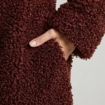 Long Shearling Coat in Brown - Image 5
