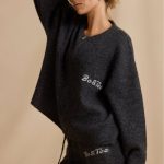 Oversized Zip-Up Cardigan in Charcoal Marl - Image 3