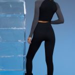 Super Sculpt Base Layer Leggings in Black - Image 2