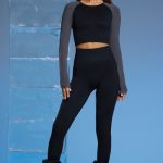 Super Sculpt Base Layer Leggings in Black - Image 5