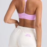 Mid-Rise Sweat Shorts in Eggshell