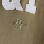Oversized Crew Neck Sweatshirt in Soft Olive - Image 5