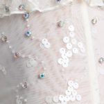 Ruffle Mid-Rise Hot Pant Shorts in Ivory - Image 4