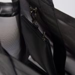Mesh Tote Bag in Black - Image 4