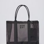 Mesh Tote Bag in Black - Image 6