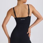 Super Sculpt Seamless Unitard in Black - Image 2