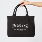 Small Canvas Tote Bag in Black - Image 2