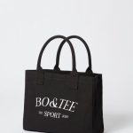 Small Canvas Tote Bag in Black - Image 4