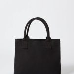 Small Canvas Tote Bag in Black - Image 7