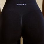 High Waist Define Luxe Mini Shorts in Black - Image 4