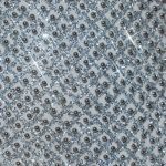 Embellished Bubble Hem Mini Dress in Silver - Image 5