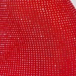 Embellished Corset Fishtail Evening Gown in Fire Red - Image 5