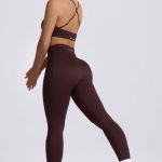 Super Sculpt Seamless High-Waist Leggings in Chocolate
