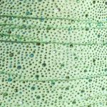 Embellished Draped Cowl-Neck Mini Dress in Pistachio - Image 4