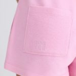 Elasticated Shorts in Bubblegum Pink - Image 5