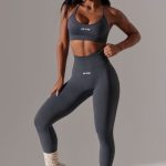 High Waist Super Sculpt Leggings in Grey - Image 2