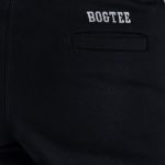Petite Relaxed Mid-Rise Joggers in Black - Image 4