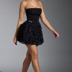 Floral-Appliqu?? Mini Skirt in Black - Image 11