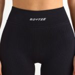 FlexiRib Biker Shorts in Black - Image 4
