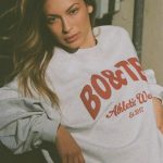 Oversized Crew-Neck Sweatshirt in Grey Marl