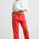 Oversized Joggers in Red - Image 5