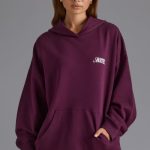 Oversized Hoodie in Grape