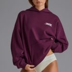 Oversized Hoodie in Grape - Image 6