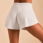 Sweat Shorts in Heather Grey - Image 2