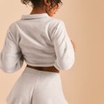 Sweat Shorts in Heather Grey - Image 4