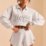 Sweat Shorts in Heather Grey - Image 5