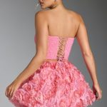 Embellished Corset Top in Pink - Image 2