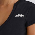 Graphic-Print Cropped T-Shirt in Black - Image 5