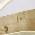 Sporty Oversized Tote Bag in Bone - Image 4