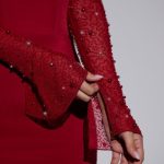 Embellished Side Split Maxi Dress in Red - Image 5