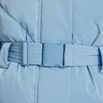 Oversized Quilted Hooded Ski Jacket in Ice Blue - Image 4
