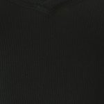 Modal Rib V Neck Tank Top in Onyx - Image 4