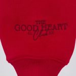 Oversized Hoodie in Hot Red - Image 5