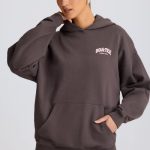 Oversized Hoodie in Charcoal Grey - Image 6