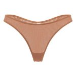 Soft Mesh Thong in Honey - Image 2