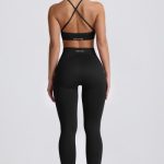 Super Sculpt Seamless Leggings in Black - Image 3