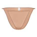 Soft Mesh String Bikini in Warm Peach - Image 2