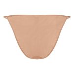 Soft Mesh String Bikini in Warm Peach - Image 6