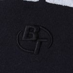 Oversized Crew Neck Sweatshirt in Black - Image 4