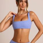 Embellished Square Neck Bralette in Powder Blue - Image 9