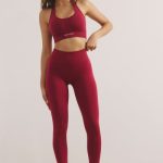 High Waist Define Luxe Leggings in Raspberry - Image 5