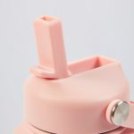 Thermos Water Bottle in Bubblegum Pink - Image 4