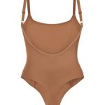 Soft Mesh Bodysuit in Honey - Image 7