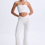 Twist-Front Bandeau Top in White - Image 7
