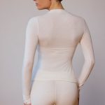Full-Length Cardigan in Soft White - Image 2
